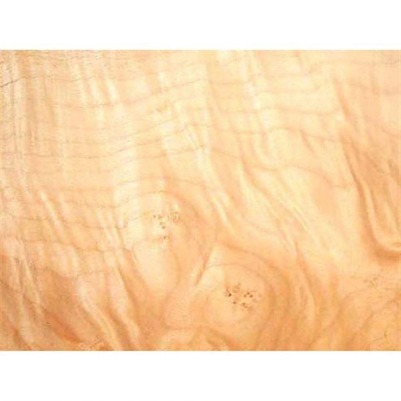 Figured Maple Wood Veneer - 4-1/2" to 7-1/2" Width - 12 Square Foot Pack